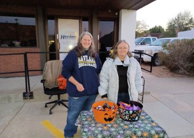 Conway Springs office Halloween